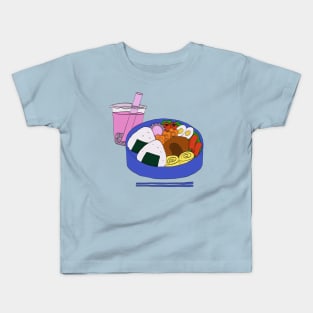 Bento and Bubble Tea Kids T-Shirt